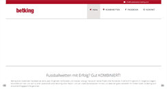 Desktop Screenshot of fussballwetten-betking.com